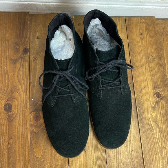 Reef Mens size 13 black suede corsac fox CC chukka boots - Picture 5 of 9